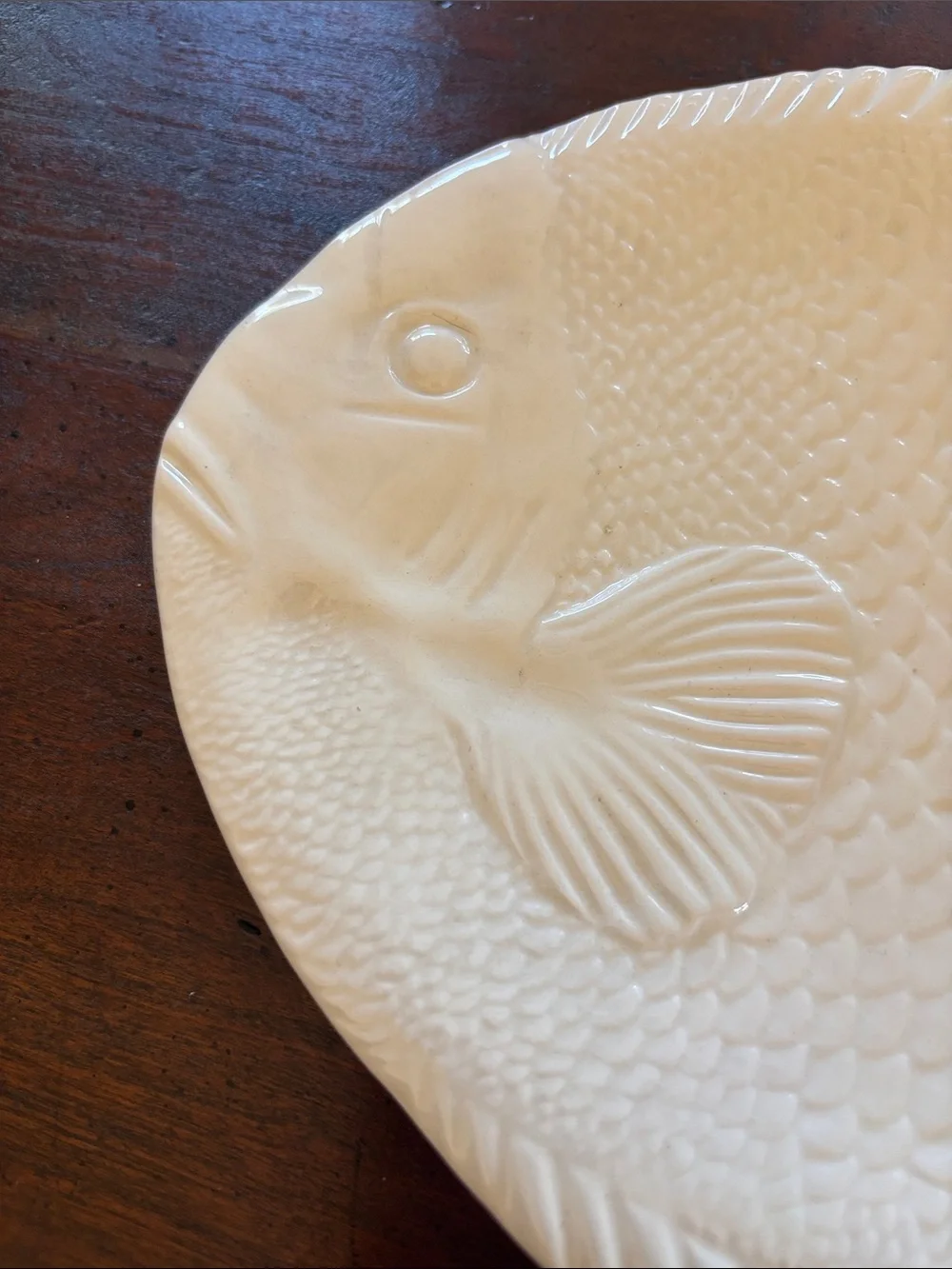 Baum Bros White Fish Plate